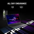 thumbnail image 2 of ASUS ROG Strix G16 (2023) Gaming Laptop, 16” 16:10 FHD 165Hz, GeForce RTX 4070, Intel Core i9-13980HX, 16GB DDR5, 1TB PCIe SSD, Wi-Fi 6E, Windows 11, G614JI-AS94, Eclipse Gray, 2 of 9
