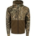 thumbnail image 6 of Drake Waterfowl Men's MST Full Zip Hole Shot Hooded Windproof Eqwader, 6 of 7