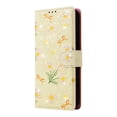 thumbnail image 5 of Compatible avec Samsung Galaxy S23 FE 5G Étui Rétro Fleur Dorée Cuir PU Portefeuille Blocage RFID, 5 of 5