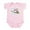 Petal Pink, variant on CafePress - WILDMAN Infant Bodysuit - Baby Light Bodysuit, Size Newborn - 24 Months