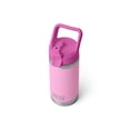 thumbnail image 1 of Botella para niños YETI Rambler Jr. 355 ml con tapa de pajilla rosa, 1 of 6