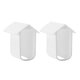 thumbnail image 1 of Funda protectora de silicona Ygjytge para EufyCam 2C blanco 2 piezas, 1 of 8