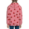 thumbnail image 6 of Rocae Strawberries for Zip Up Hoodies for Teen Sweatshirt with Hood-Medium, 6 of 6