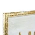 thumbnail image 5 of Northlight 48" Metallic Gold Merry Christmas Metal Wall Sign, 5 of 5