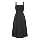 thumbnail image 3 of Vestido casual sexy de color liso con tirantes y escote tubo para mujer: poliéster, verano, sexy/casual, tallas de la S a la XL (4-10 EE. UU.), 3 of 7