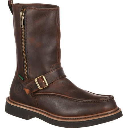

Georgia Boot Side Zip Waterproof Work Wellington Size 10.5(W)