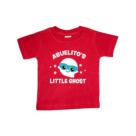 

Inktastic Cute Abuelito s Little Ghost with Stars Gift Baby Boy or Baby Girl T-Shirt