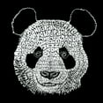 thumbnail image 2 of LA Pop Art Men's Premium Blend Word Art T-shirt - Panda, 2 of 2