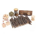 thumbnail image 7 of LINASHI 20/40/60Pcs Natural Apple Sticks Food for Small Animals, Chew Toys for Chinchilla Guinea Pigs Rabbit Squirrel Hamster Bunny, 7 of 7