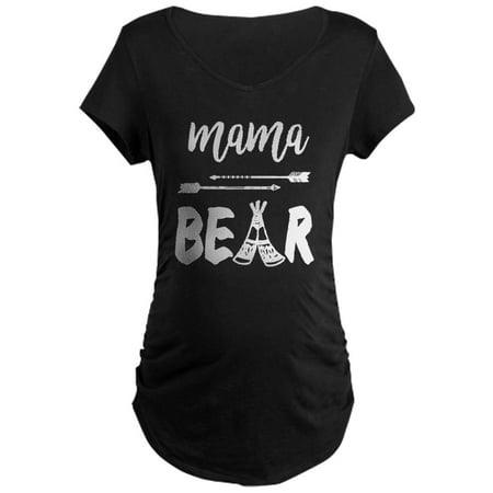 

CafePress - Mama Bear Shirt - Maternity Dark T-Shirt