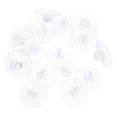 thumbnail image 4 of 20 piezas con ventosa, soportes de Clips de luz de cadena, Clips de almohadillas de alambre de succión ranurados transparentes Homemaxs HaoMX115604294, 4 of 7