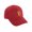 Red, variant on Daxton Low Profile Adjustable Baseball Dad Hat Cap Old English Font Alphabet A to Z, Black Hat Gold B