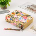thumbnail image 1 of Portable Colored Printing Pattern Pencil Case Holds 124 Pcs Pencils Bag Organizer With Handy Wrap Portable- Multilayer Holder For Prismacolor Crayola Colored Pencils, 1 of 7