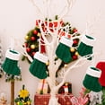 thumbnail image 1 of YAOMOBB Christmas Decoration Handmade Knitted Christmas Tree Gift Stocking Mini Short Design for Holiday Decor, 1 of 5