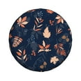 thumbnail image 2 of Easygdp Autumn Leaves With Blue Wheel Sun Guard, Spare Tire Cover,Universal Trailer Suv Truck Camper Travel,Easy To Install And Remove -15 Inch, 2 of 9