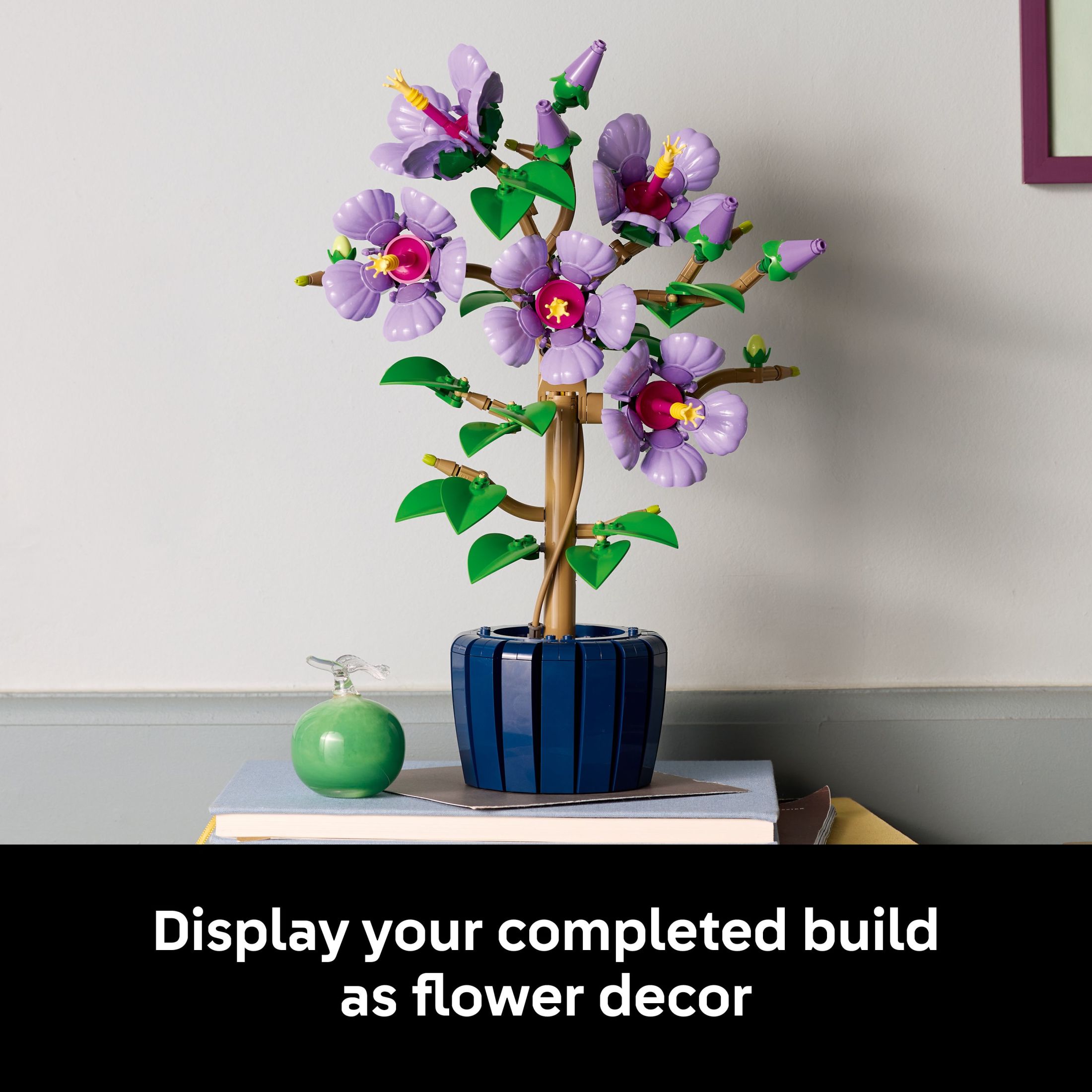 LEGO Botanicals Flor de Hibisco Set de Construcción - Bloques de Construcción de Planta y Flor Artificial para Mujeres y Hombres Mayores de 18 Años - Idea de Regalo para Decoración del Hogar u Oficina - 10372 8