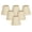 Beige - 6 Pack, variant on Alcott Hill 6'' Silk Empire Lamp Shade (Set of 6)