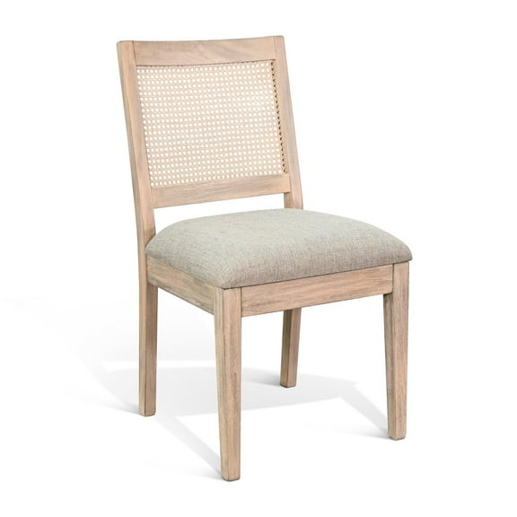 Sunny Designs Cane Back Wood Dining Chair (Set of 2)