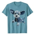 thumbnail image 4 of Tejiojio Women's Animal Printed T-shirt Casual Round Neck Short Sleeve Blouses S-2XL, 4 of 4