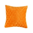 thumbnail image 3 of Solid Plush Throw Pillow Cover Diamond Pattern, Soft Sofa Lumbar Cushion Case Fluffy Decorative Pillowcase for Home Bedroom and Couch Chair Decor, 3 of 3