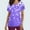 Scrubs-Purple, variant on Gamivast Plus Size Womens Scrubs Print V-Neck Short Sleeve Scrub Tops Quick-Dry Breathable Body Scrubs with Large Pockets Medical Shirt