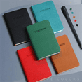 thumbnail image 2 of A7 Mini Notebook Portable Pocket Notepad Memo Diary Planner Agenda Organizer School Stationery Office Red A7, 2 of 6