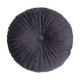 thumbnail image 2 of Round Throw Pillow Velvet Home Decoration Pleated Round Pillow Cushion for Couch Chair Bed Car, 2 of 9