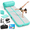 Blue-10ft*3.3ft*6in, variant on Inflatable Gymnastics Mat 10ft/13ft/16ft/ Airing Mats+gymnastics 4/6 Inthickness Tumble Track Floor Mats With Pump For Gym Cheerle