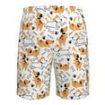 thumbnail image 6 of Naloa Cute Dog Men's Beach Shorts, Surfing shorts, Swim trunks, Quick Dry Swim Trunks for Surfing Beach Fun - XX-Large, 6 of 9