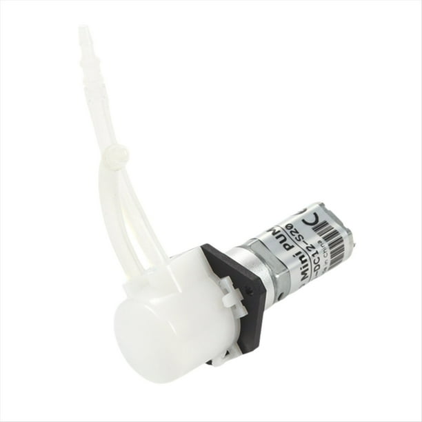 Bomba de Succión CC Mini Bomba Peristáltica Mini Bomba Autocebante Silenciosa de Laboratorio de Alto Flujo 24V
