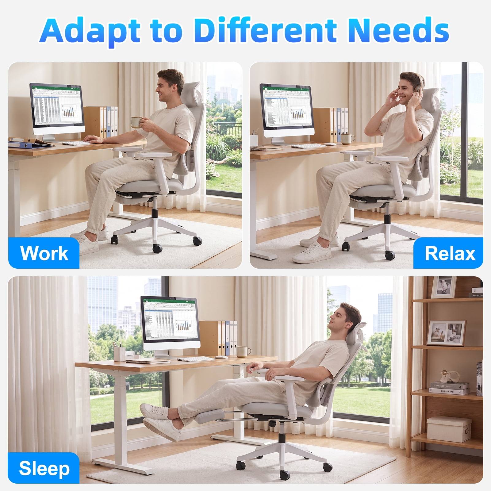 plenkra ergonomic mesh office chair product