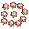 thumbnail image 2 of 10 Piezas de Metal en apariencia de Flor de Botones Traseros Resultados de La Joyería para La Fabricación de Joyas DIY Accesorios para El Cab Oro, 2 of 9