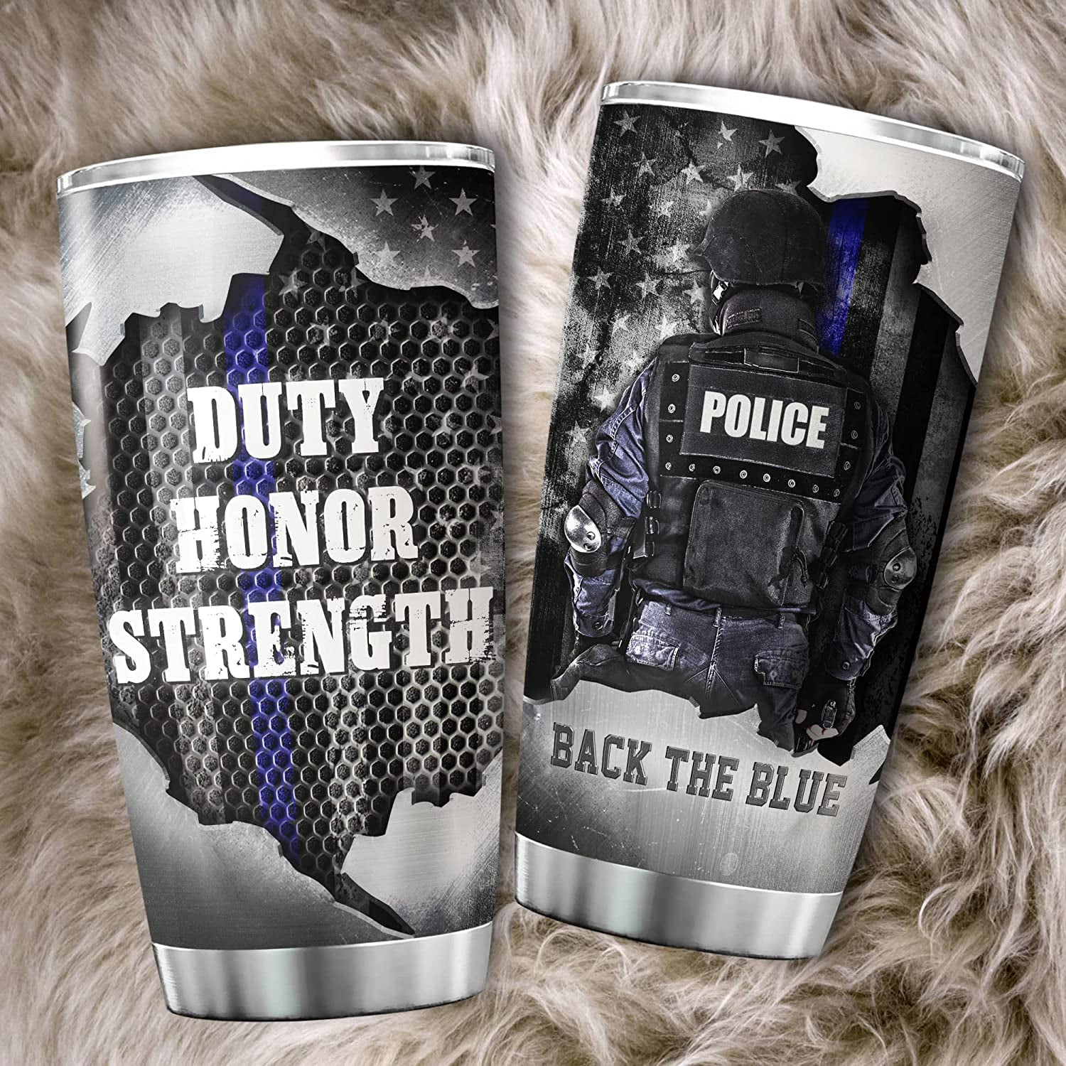 Best Law Enforcement Officer Tumbler Police Guard Security 