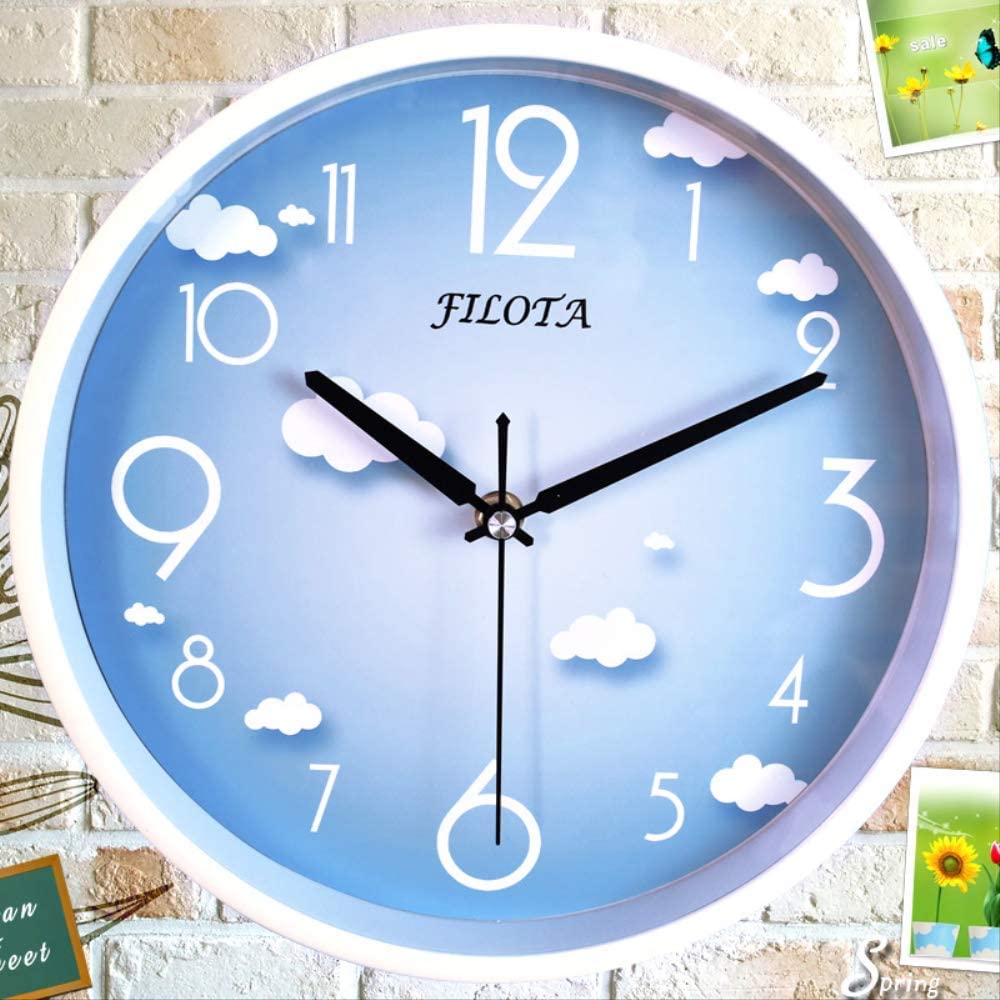 Silent Wall Clock Fashion Wall Clock Color Clock Creative Wall Clock