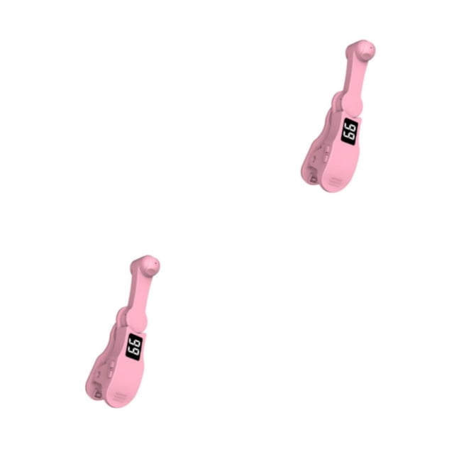 Seitruly Pulsadores de pantalla Mute Phone Auto Device Point Grabber LED Linker Taps Smartphone Trípodes Tapper para compras de juegos Pink Rosa 2piezas