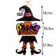 thumbnail image 1 of Decoración de Halloween Murciélago Calavera Fantasma Adorno colgante Aterrador Horror Garland Suministro de fiesta de Halloween Casa encantada Decoraciones para el hogar xuanjing unisex, 1 of 2