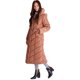 thumbnail image 3 of Abrigo Steve Madden con forro polar, resistente al agua, tamaño maxi bronceado S, 3 of 7