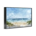 thumbnail image 3 of Stupell Industries Serene Summer Beachscape Black Framed Giclee Art, design by Creative Studio, 16 x 24, 3 of 8