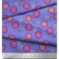 thumbnail image 3 of Soimoi Polyester Crepe Fabric Flower Artistic Decor Fabric Printed Yard 42 Inch Wide, 3 of 3