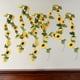 thumbnail image 3 of Matsuzay Guirnalda de girasoles artificiales ABS de 5 piezas, simulación decorativa, colgante a prueba de viento, adorno de de puerta flexible Flores artificiales Matsuzay HA084583-00, 3 of 6