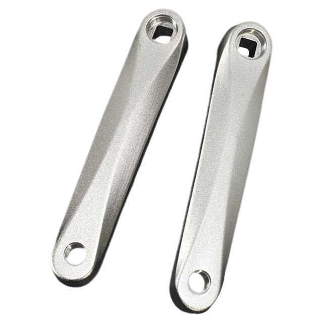 bicicleta, aleación de aluminio negro profesional, bicicleta duradero para component repuesto de Estilo T Sunnimix Brazo de manivela de bicicleta