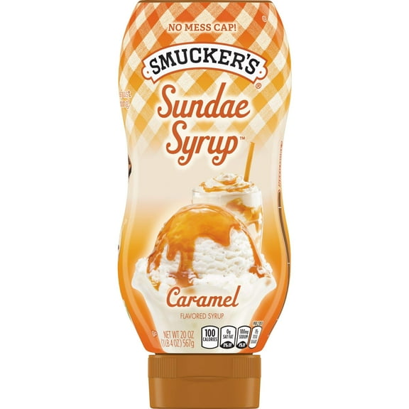 Smucker,S Sundae Syrup Caramel Flavored Syrup, 20 Ounces