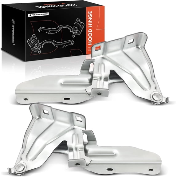 A-Premium Front Driver and Passenger Hood Hinges Compatible with Nissan Rogue Sport 2017-2019, Qashqai 2017-2019, Front Left and Right Side, 2-PC Set, Replace# 654006MA0A, 654016MA0A