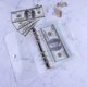 thumbnail image 4 of Clear PVC A6 Refillable Binder Cover 6-Ring Personal Notebook Budget Binder Cover for Cash Envelopes, 4 of 5