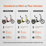 Addmotor Electric Trike for Adults, 750W, Folding Electric Tricycle, 48V 20Ah, 90MI, 380lbs, 3 Wheel Electric Bikes, Step Through Etrike, Parking Brake, Rear Motor & Differential, E-310 Plus Green