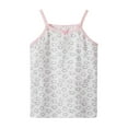 thumbnail image 2 of Cethrio Kids Girls Tank Tops, Comfy Soft Sleeveless Cotton Summer Clothes White Size 2 T, 2 of 3