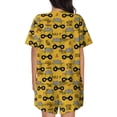 thumbnail image 3 of Lsque Modern Truck Women's Short-Sleeved Pajama Set - 2 Piece Soft and Lightweight Sleepwear Set-3X-Large, 3 of 9