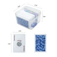 thumbnail image 2 of ABUELADE 178-Piece Mahjong Playing Cards (Blue) – American & Chinese Style, Includes Storage Box, Dice, Chips & Wind Indicator – Portable, Waterproof, Travel-Friendly, 2 of 5