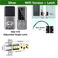 thumbnail image 2 of Waterproof Smart Deadbolt Locks For Home Bluetooth App Biometric Fingerprint Digital Keypad Entry Door Lock ,Easy to Install, 2 of 5