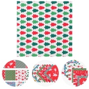 40Pcs Cotton Fabric Bundles Christmas Craft Patchwork Sewing Quilting Fabric
